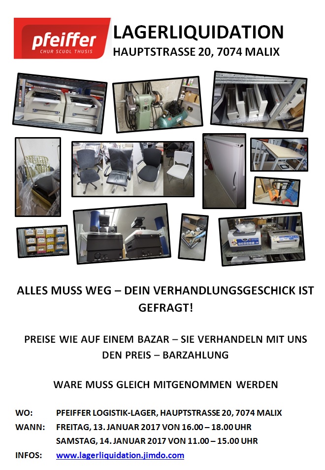 Lagerliquidation - BAZAR